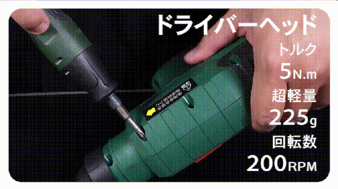 アイデアを即カタチに！1台5役のモジュール式電動工具でプロ級の仕上がりを！